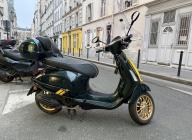 VESPA SPRINT 125 CC ABS RACING SIXTIES GARANTIE 6 MOIS VERT BRILLANT BON ETAT CRIT'AIR 1 ( VIOLET ) 
