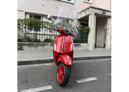 VESPA PRIMAVERA ELETTRICA 70 RED GARANTIE 6 MOIS ROUGE RED CRIT'AIR ELECTRIQUE ( VERT )