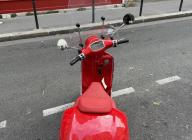 VESPA PRIMAVERA ELETTRICA 70 RED GARANTIE 6 MOIS ROUGE RED CRIT'AIR ELECTRIQUE ( VERT )