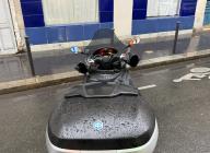 PIAGGIO MP3 500 HPE SPORT ADVANCED ABS ASR GARANTIE 12 MOIS NOIR MAT TRES BON ETAT CRIT'AIR 1 ( VIOLET )