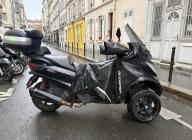 PIAGGIO MP3 500 HPE SPORT ADVANCED ABS ASR GARANTIE 12 MOIS NOIR MAT TRES BON ETAT CRIT'AIR 1 ( VIOLET )