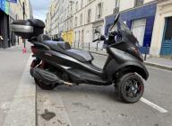 PIAGGIO MP3 350 ABS/ASR SPORT GARANTIE 6 MOIS BON ETAT NOIR MAT CRIT'AIR 1 ( VIOLET ) 