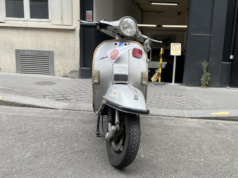 VESPA PX 125 CC GARANTIE 6 MOIS GRIS BRILLANT BON ETAT CRIT'AIR 4 ( MARRON ) 
